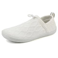 White Knit Barefoot Slip-On